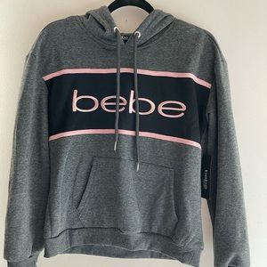 Bebe Sport Hoodie Grey S